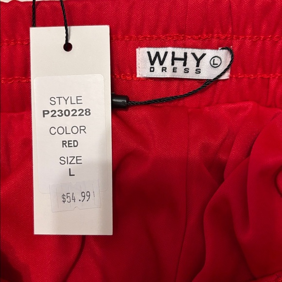 Why Dress Red Sequin Nutcracker Shorts - Picture 7 of 7
